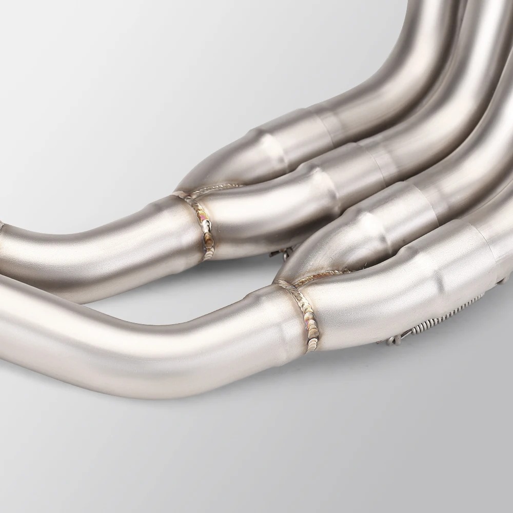 CBR650F CB650R Elbow Motorcycle Exhaust Muffler System Front Link Pipe Slip-On 51MM Muffler New Condition